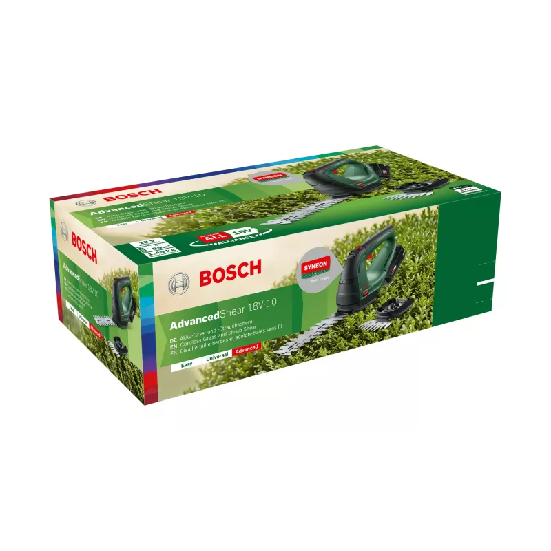 Bosch AdvancedShear 18V-10 juhtmeta murukäärid 10 cm liitiumioon (Li-Ion) must, roheline