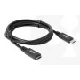 USB Gen1 USB-C pikenduskaabel CLUB3D CAC-1531, 1 m, USB-C isane kuni 2× USB-C emane, 5 Gbps, 60W PD, 4K@60Hz