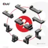 USB USB-C Gen2 nurgaadapter, komplektis 2 tk CLUB3D CAC-1528 — USB-C - USB-C, toetab 4K@120Hz