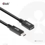 CLUB3D USB Gen1 Type-C pikenduskaabel 5Gbps 60W (20V/3A) 4K60Hz M/F 2m/6.56ft