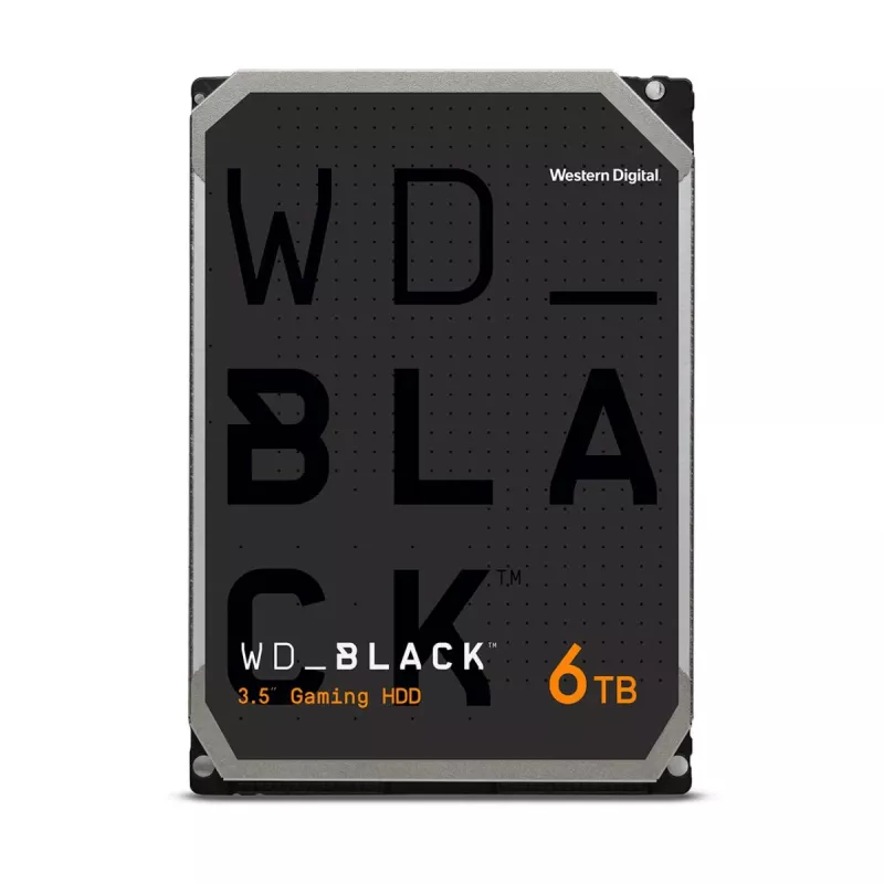 WESTERN DIGITAL kõvaketas - Wd Must WD6004FZWX - 6TB - SATA 6Gb/s - 3.5 inch - 7200 p/min - 128MB puhver