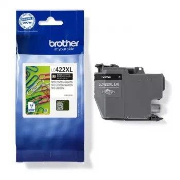 Brother LC422XLBK tindikassett 1 tk Originaalne suure (XL) tootlikkusega must