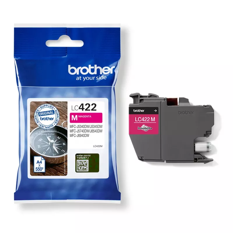 Brother LC422M tindikassett 1 tk Originaal magenta