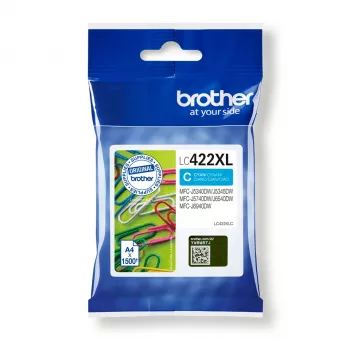 Brother LC422XLC tindikassett 1 tk Originaal tsüaan