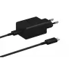 Samsung EP-T4510 universaalne kiirlaadimisega siseruumides kasutatav AC-laadija 45W USB-C PD 3.0 must