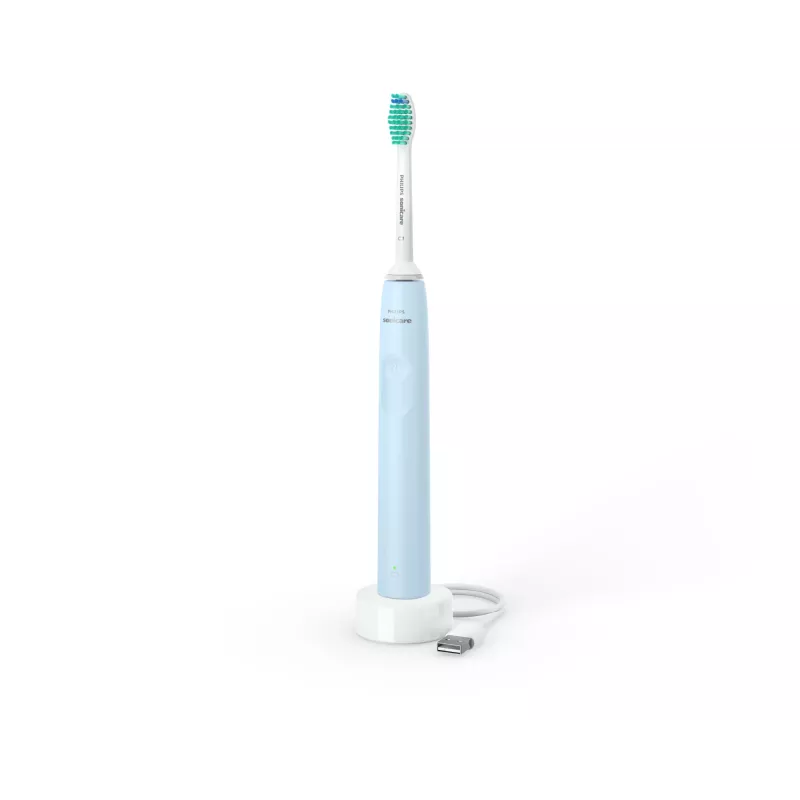 Sonic elektriline hambahari Philips HX3651/12 — pehme režiim, sisseehitatud Li‑Ion aku, 1 harjapea, valge/sinine