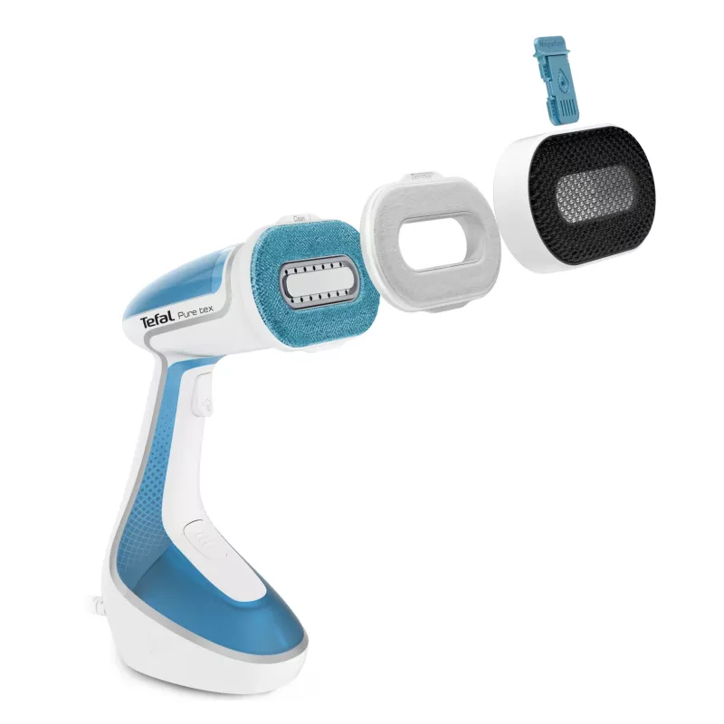 Käeshoitav riideauruti Tefal Pure Tex DT9530G0 1700W, 0,2 L veepaak, keraamiline tald, 30 g/min pidev, 90 g/min tõuge