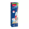 Mopp VILEDA Spray Max Mikrokiud Dry & Wet — plastikpeaga, 0,6 L veepaak, antibakteriaalne, valge/punane