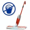 Mopp VILEDA Spray Max Mikrokiud Dry & Wet — plastikpeaga, 0,6 L veepaak, antibakteriaalne, valge/punane