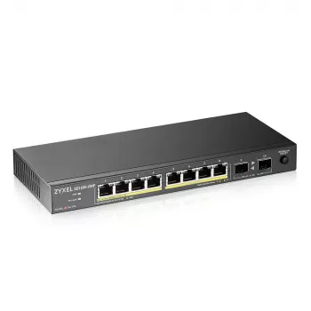 Zyxel GS1100-10HP v2 Haldamata Gigabit Ethernet (10/100/1000) toiteallikaga Etherneti (PoE) kaudu must