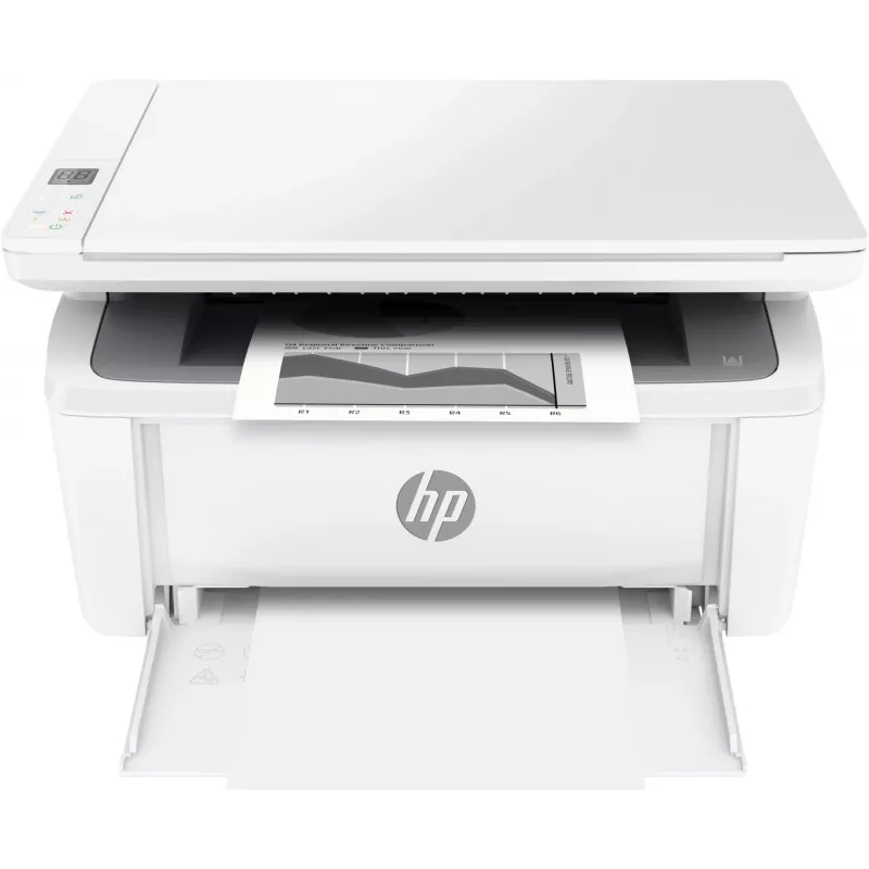 Multifunktsionaalne laserprinter HP LaserJet MFP M140w — Mono, 20 ppm, 600×600 DPI, A4, Wi‑Fi, Ethernet, Valge