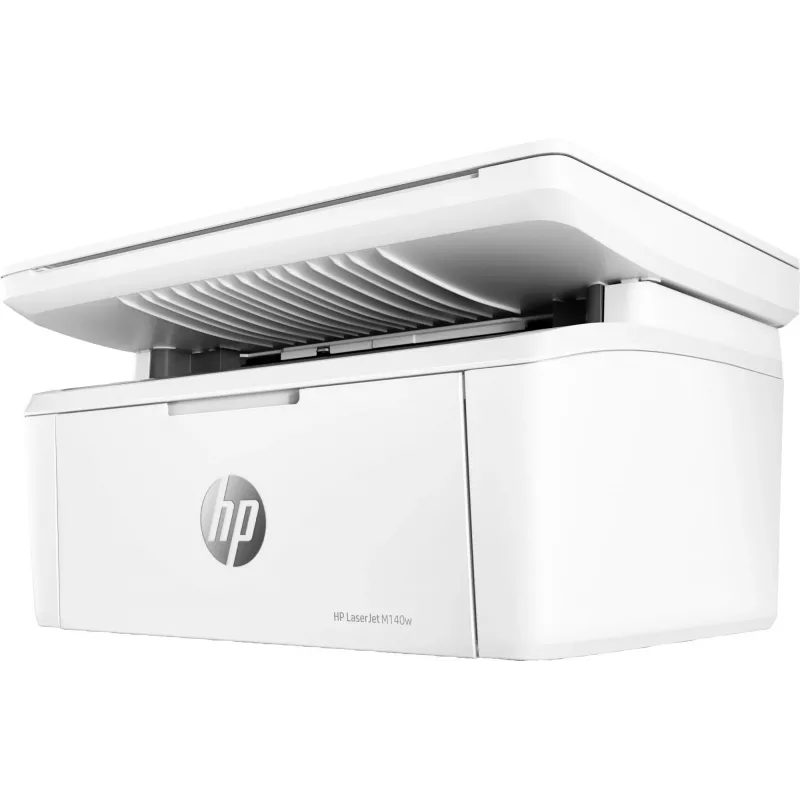 Multifunktsionaalne laserprinter HP LaserJet MFP M140w — Mono, 20 ppm, 600×600 DPI, A4, Wi‑Fi, Ethernet, Valge