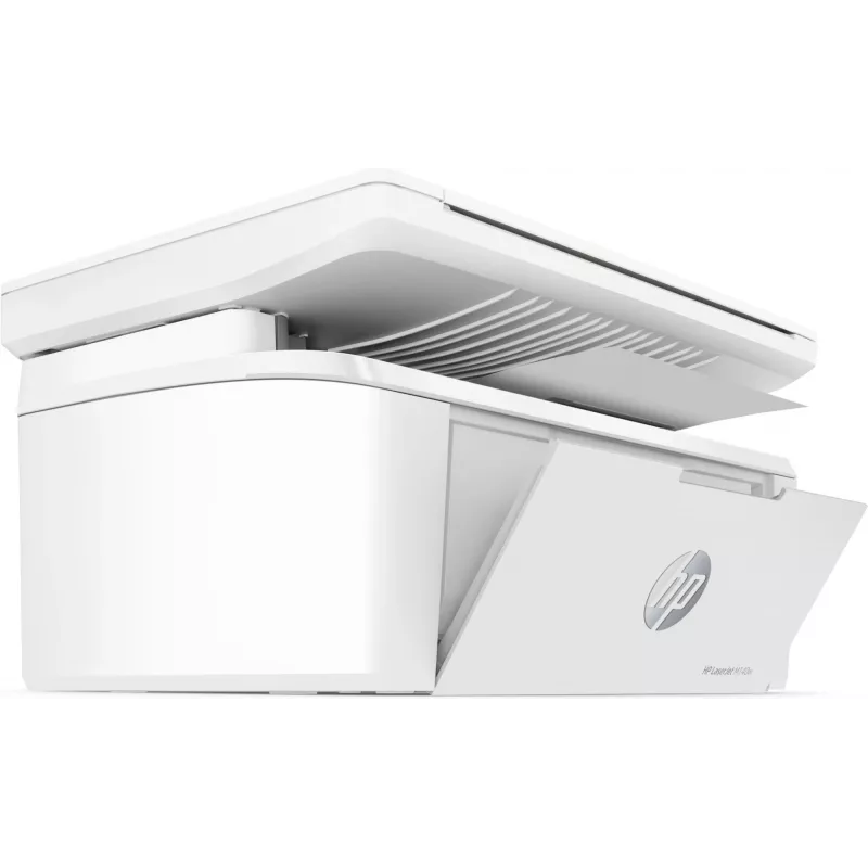 Multifunktsionaalne laserprinter HP LaserJet MFP M140w — Mono, 20 ppm, 600×600 DPI, A4, Wi‑Fi, Ethernet, Valge