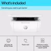 Multifunktsionaalne laserprinter HP LaserJet MFP M140w — Mono, 20 ppm, 600×600 DPI, A4, Wi‑Fi, Ethernet, Valge