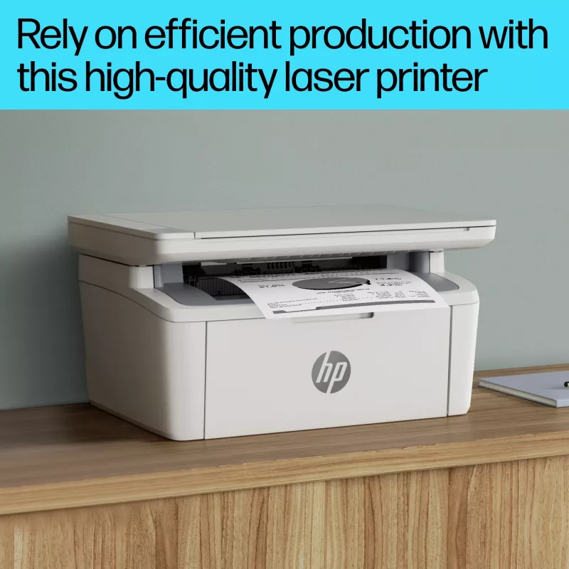 Multifunktsionaalne laserprinter HP LaserJet MFP M140w — Mono, 20 ppm, 600×600 DPI, A4, Wi‑Fi, Ethernet, Valge