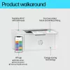 HP LaserJet M110w Printer, Laser, 600 x 600 DPI, A4, 20 ppm, Network ready, White