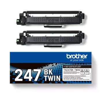 Toner Brother TN247BK TWIN - 3000 lehekülge - Must
