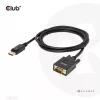 DisplayPort to VGA kaabel M/M CLUB3D CAC-1012 2m