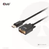 DisplayPort to VGA kaabel M/M CLUB3D CAC-1012 2m
