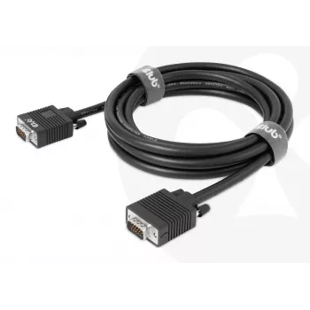 VGA-kaabel, kahesuunaline, M/M, 3 m, 28AWG, CLUB3D CAC-1703