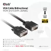VGA-kaabel, kahesuunaline, M/M, 3 m, 28AWG, CLUB3D CAC-1703