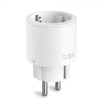 TP-Link Tapo Mini Nutikas Wi-Fi Pistikupesa, Energiatarbimise Jälgimine, Siseruumides, Valge, Staatus, Juhtmevaba, Wi-Fi, 802.11b, 802.11g, Wi-Fi 4 (802.11n)