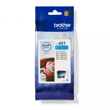 Brother LC427C tindikassett, 1 tk originaal standardtäitega tsüaan