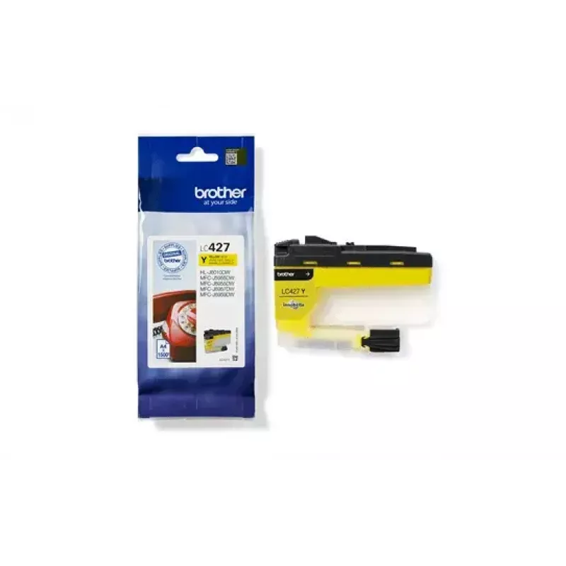 Brother LC-427Y tindikassett 1 tk Originaal Kollane