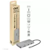 CLUB3D USB Gen1 Type-C 9-in-1 jaotur HDMI, VGA, 2x USB Gen1 Type-A, RJ45, SD/Micro SD kaardipesade ja USB Gen1 Type-C emaspordiga