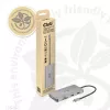 CLUB3D USB Gen1 Type-C 9-in-1 jaotur HDMI, VGA, 2x USB Gen1 Type-A, RJ45, SD/Micro SD kaardipesade ja USB Gen1 Type-C emaspordiga