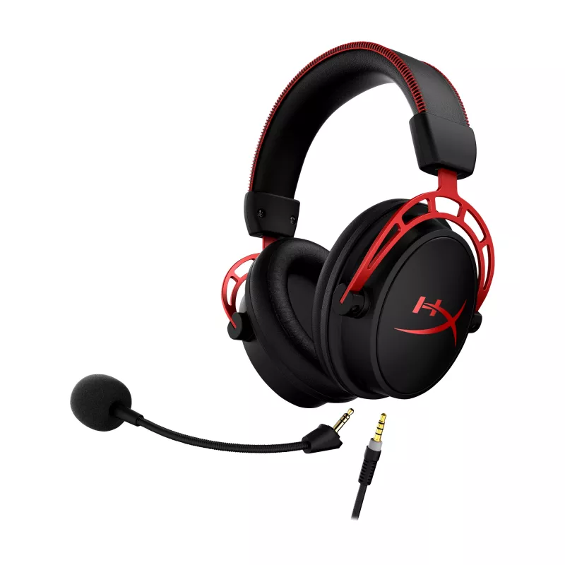 HyperX Cloud Alpha - Mänguripeakomplekt (Must-punane)