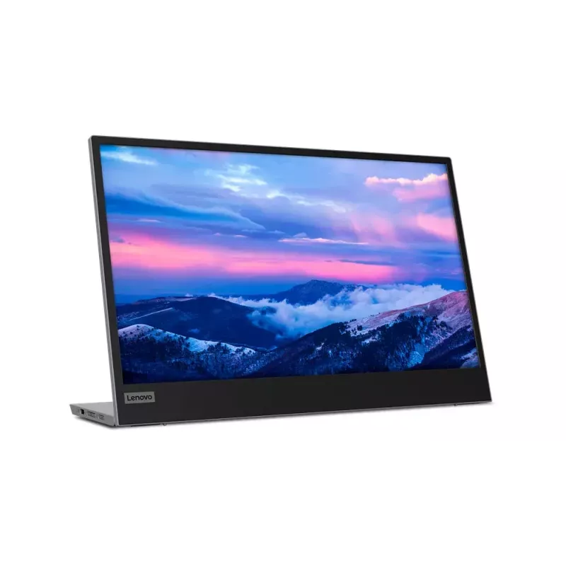 Monitor Lenovo L15 15.6 tolli LED IPS Full HD 1920×1080, 60 Hz, 14 ms, 250 cd/m², USB-C PD 65 W, VESA, kõrguse reguleerimine