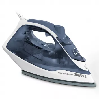 Tefal Express Steam FV2837 kuiv- ja aurutriikraud Cerilium tallaga 2400 W sinine, hall, valge