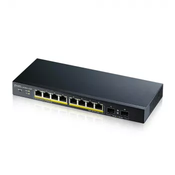 Zyxel GS1900-10HP hallatav L2 Gigabit Ethernet (10/100/1000) Power over Ethernet (PoE) must