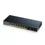 Zyxel GS1900-10HP hallatav L2 Gigabit Ethernet (10/100/1000) Power over Ethernet (PoE) must