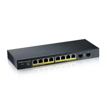 Zyxel GS1900-10HP hallatav L2 Gigabit Ethernet (10/100/1000) Power over Ethernet (PoE) must
