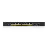Zyxel GS1900-10HP hallatav L2 Gigabit Ethernet (10/100/1000) Power over Ethernet (PoE) must