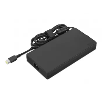 Toiteadapter Lenovo GX21F23046 — sülearvuti adapter, 300 W, 100–240 V, DC/AC, must, AC- ja DC-kaablid, 200×100×25,4 mm, 0,18 m kaabel