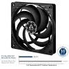 ARCTIC P12 Slim PWM PST rõhuoptimeeritud 120 mm PWM ventilaator integreeritud Y-kaabliga