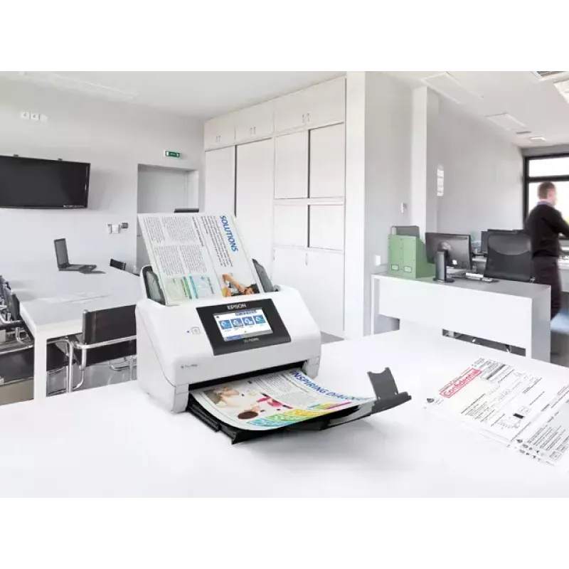 Epson WorkForce DS-790WN Lehtsööturiga skanner 600 x 600 DPI A4 Must, Valge
