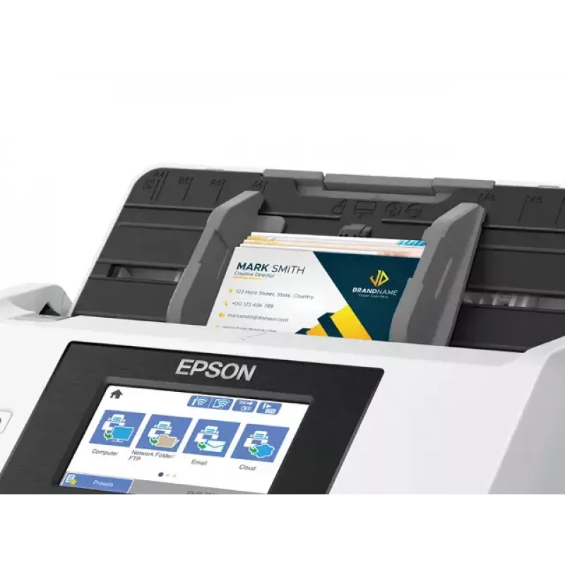 Epson WorkForce DS-790WN Lehtsööturiga skanner 600 x 600 DPI A4 Must, Valge