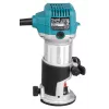 Makita RT0702CX2J frees — 710 W, 10 000–34 000 p/min, 8 mm tsang, 0–40 mm sügavus, 1,8 kg