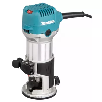 Makita RT0702CX2J frees — 710 W, 10 000–34 000 p/min, 8 mm tsang, 0–40 mm sügavus, 1,8 kg