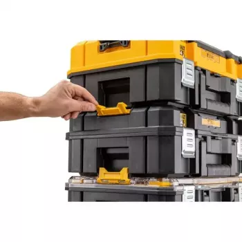 Tööriistakohver DeWalt DWST82968-1, polükarbonaat, 7,8 l, lukustatav, veekindel, must