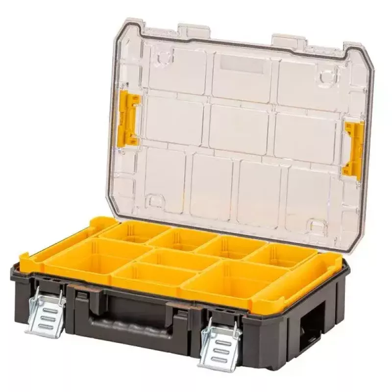 Tööriistakohver DeWalt DWST82968-1, polükarbonaat, 7,8 l, lukustatav, veekindel, must