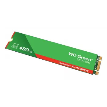 WESTERN DIGITAL SSD - WD Green - 480GB - SATA 6Gb/s - M.2 2280 - MTTF 2.0M tundi