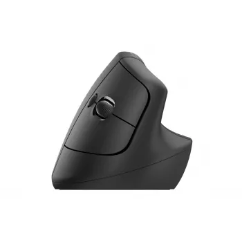 LOGITECH Lift vertikaalne ergonoomiline hiir - paremakäeline - juhtmevaba - grafiitmust