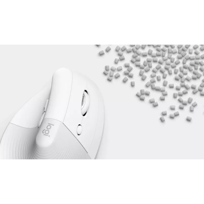 Logitech Lift vertikaalne ergonoomiline hiir RF-juhtmevaba + Bluetooth