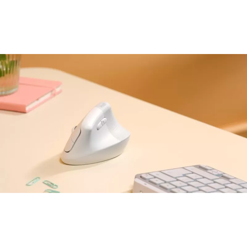 Logitech Lift vertikaalne ergonoomiline hiir RF-juhtmevaba + Bluetooth