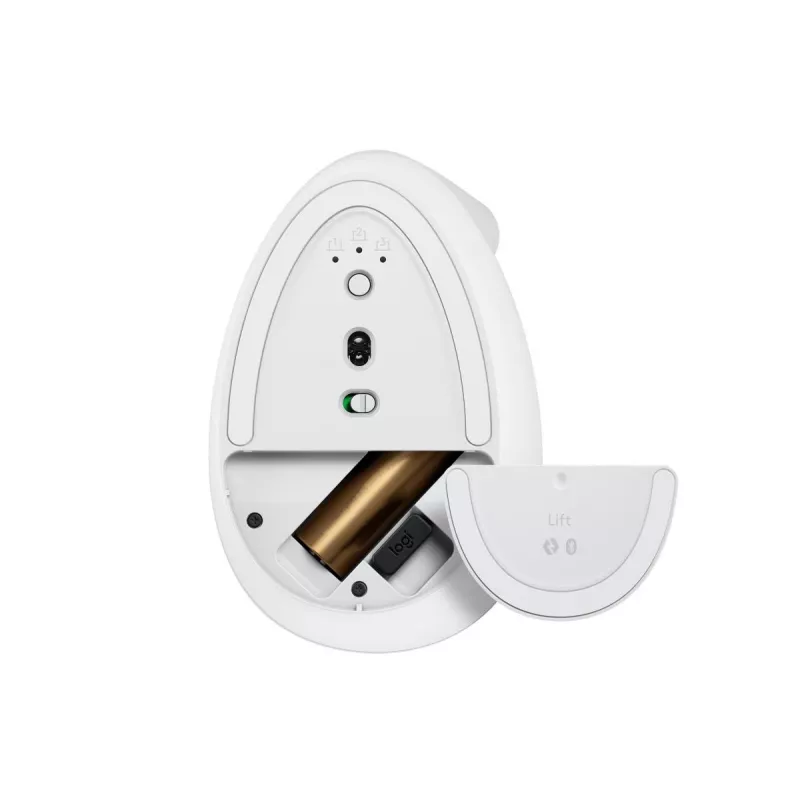 Logitech Lift vertikaalne ergonoomiline hiir RF-juhtmevaba + Bluetooth